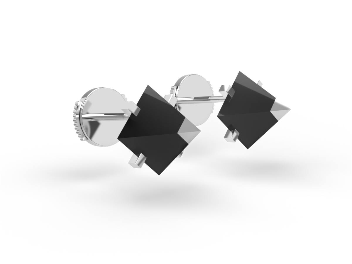 Boucles d'oreilles PYRAMIDE -